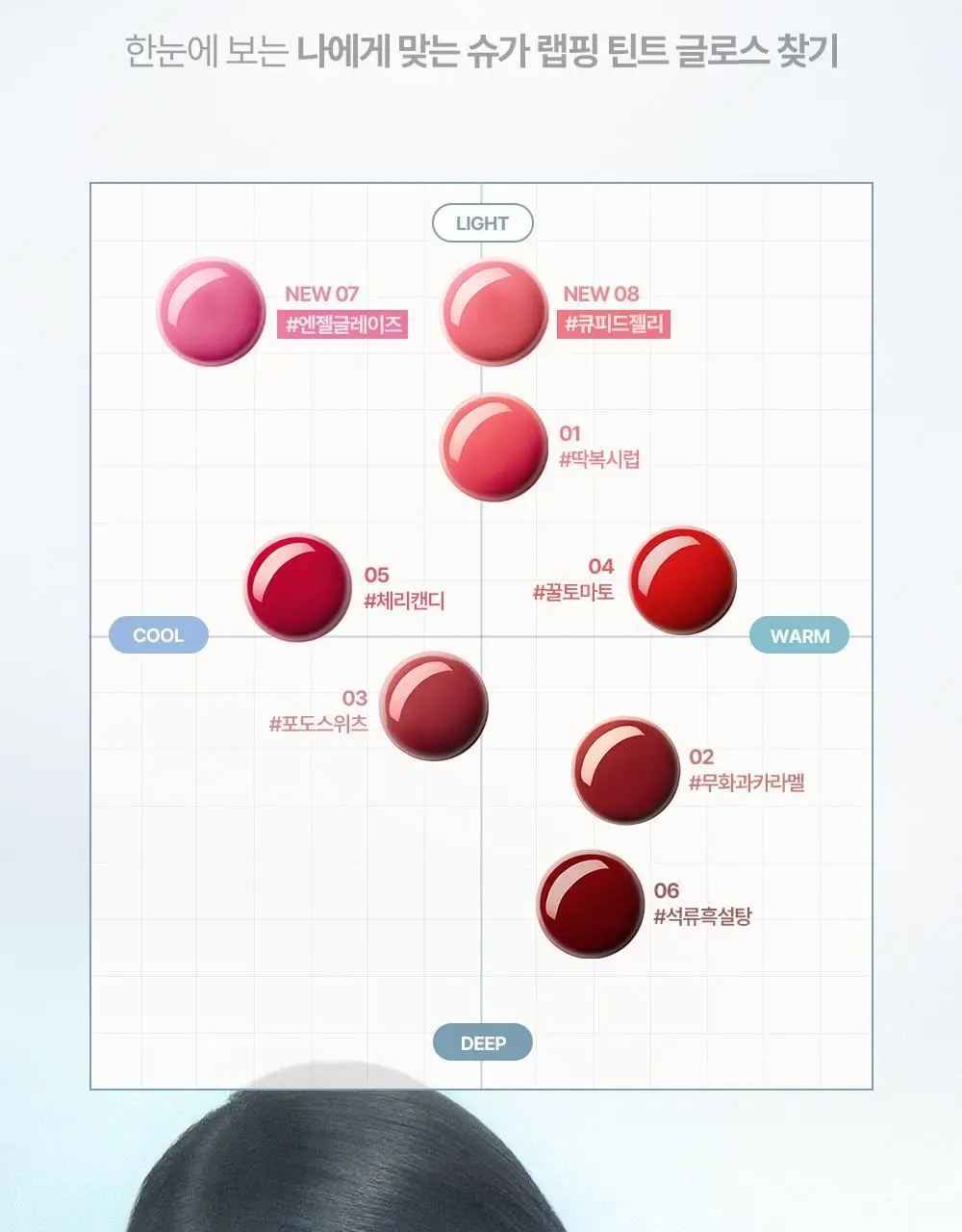 [엔젤 코어 에디션] 릴리바이레드 슈가 랩핑 틴트 글로스 8 colors (단품/기획) 상세페이지 35
